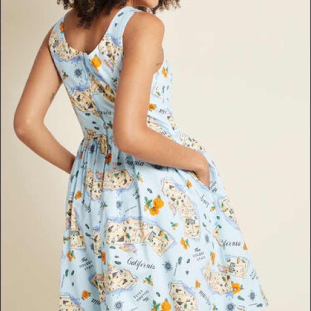 ModCloth California Golden State Dress